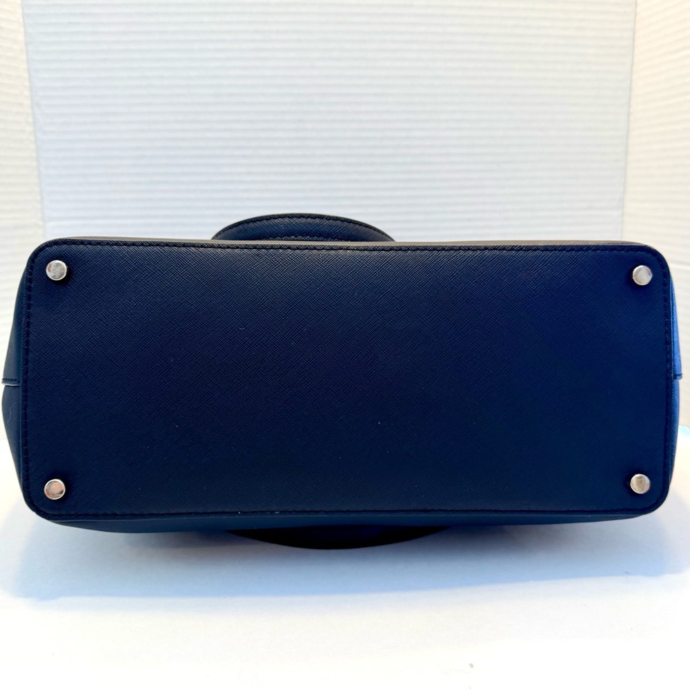 KATE SPADE NEW YORK Black Leather Shoulder Bag Tote - Picture 6 of 16